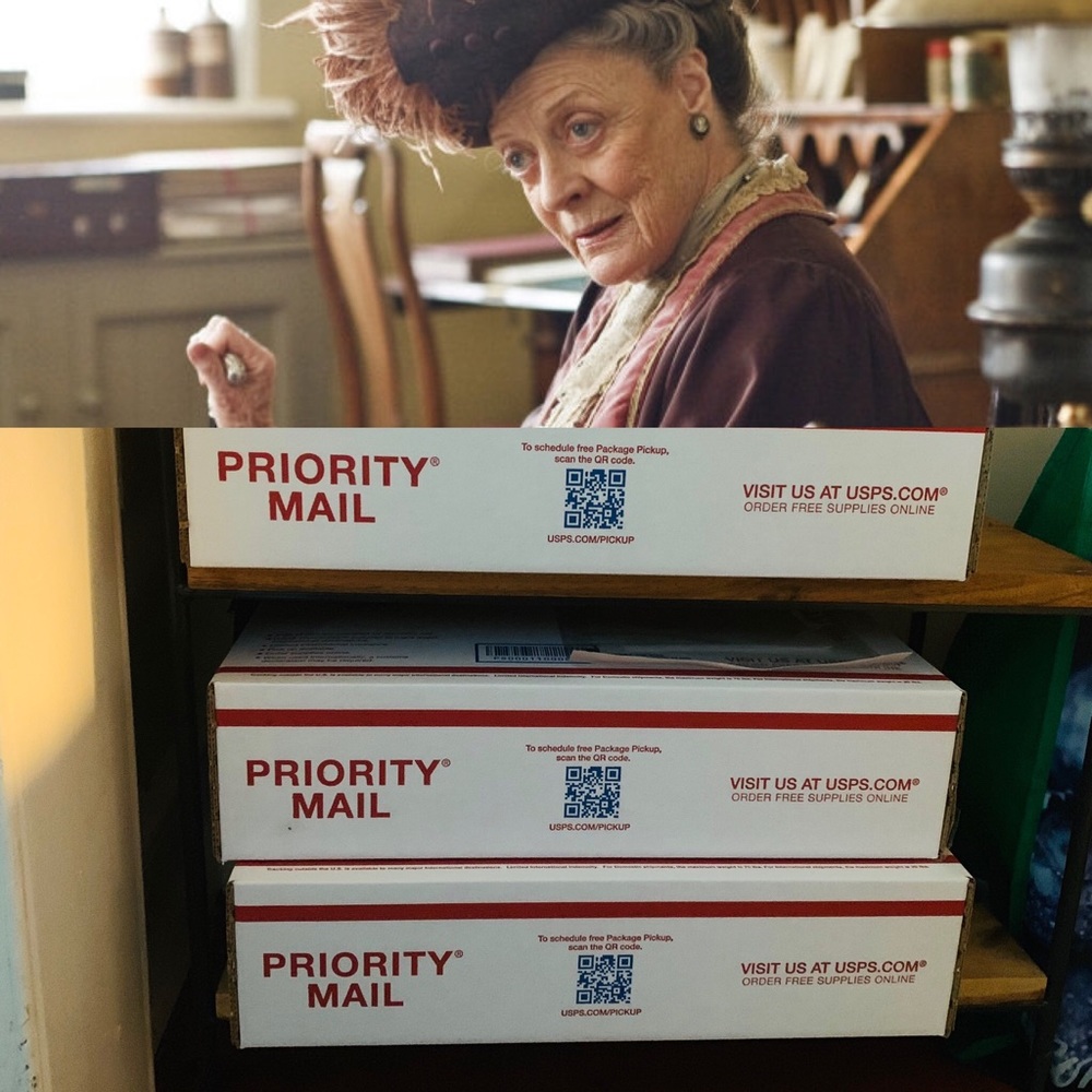 Assurances: packages ready for the post